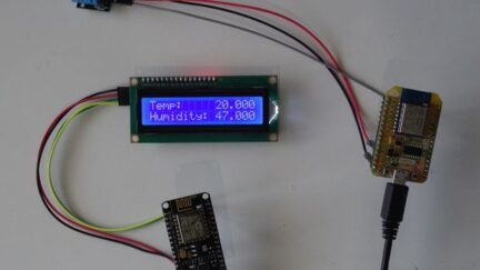 Remote WiFi DHT11 Temperature an Humidity Display