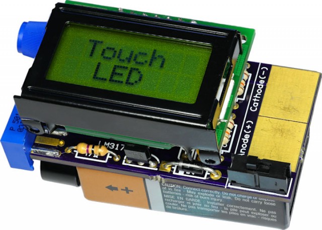 LED Tester with LCD Display - Electronics-Lab.com