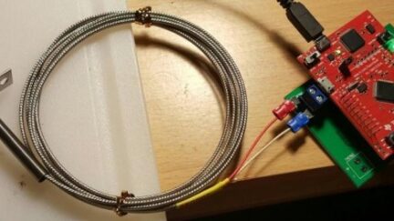 Monitoring Woodstove Temperature With A MAX31855 Quad Thermocouple BoosterPack