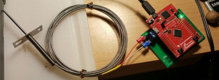 Monitoring Woodstove Temperature With A MAX31855 Quad Thermocouple BoosterPack Monitoring Woodstove Temperature With A MAX31855 Quad Thermocouple BoosterPack