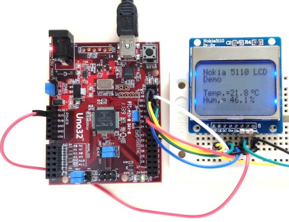 chipKIT Tutorial: Using Nokia 5110 LCD
