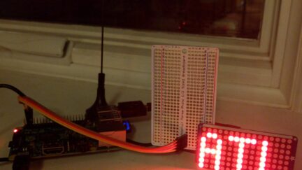 Raspberry Pi Clever airplane tracker