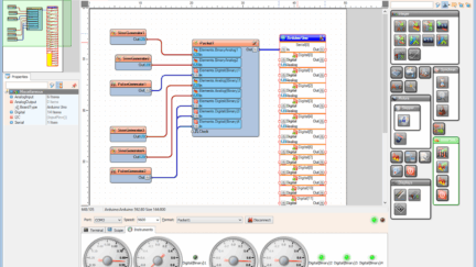 Visuino – visual programming environment for Arduino
