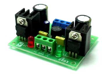 5V Symmetrical Regulated Power Supply