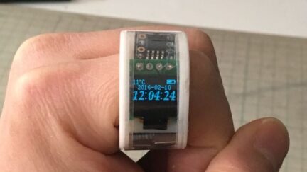 ATtiny85 Ring Watch