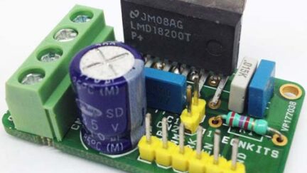 LMD18200 H-Bridge Module for DC Motor