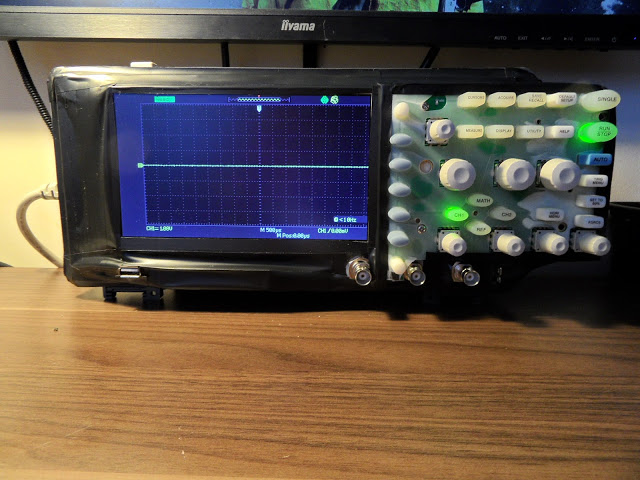Adding touch screen to Siglent SDS1022c Oscilloscope
