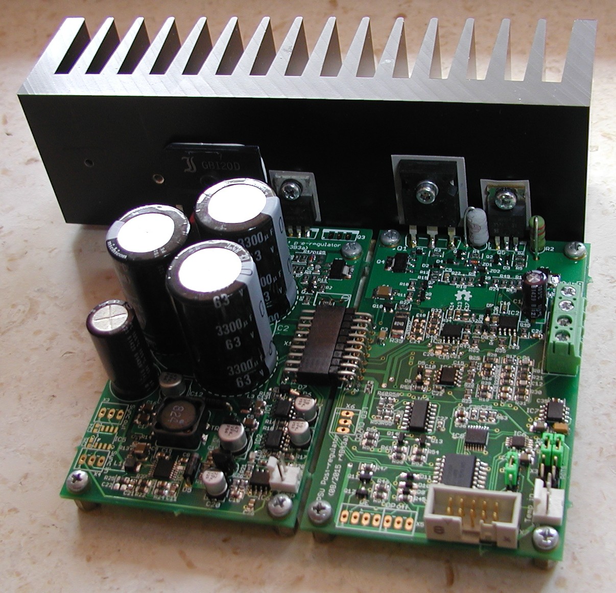 Arduino Controlled Modular Bench Power Supply
