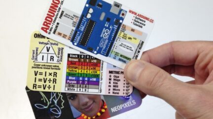 Electronics & Arduino Reference Cards
