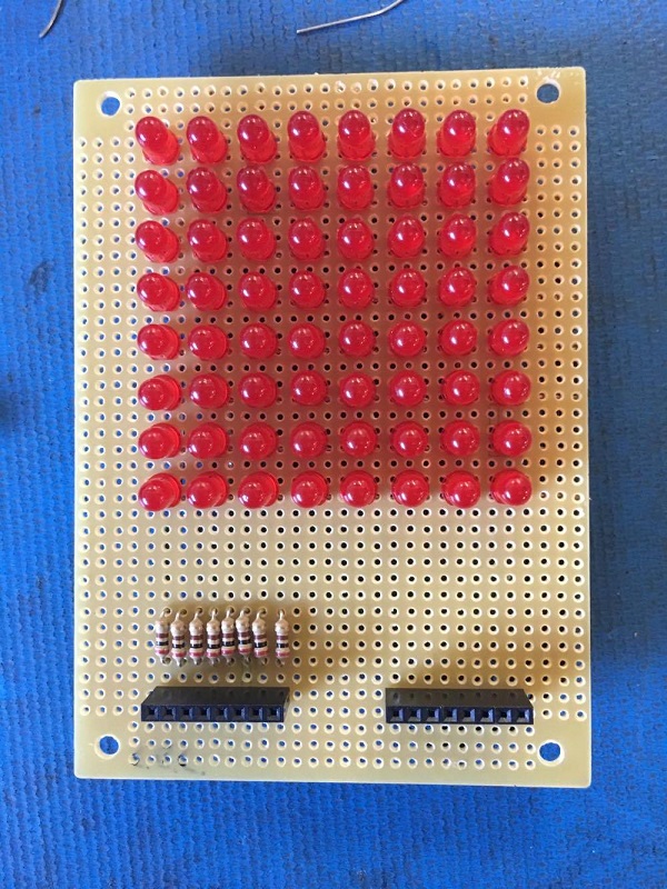 How to build your own 8×8 led matrix