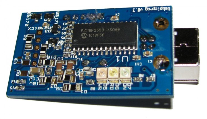 USBpicprog – a free and open source usb pic programmer