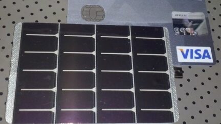 Smartphone Solar charger card