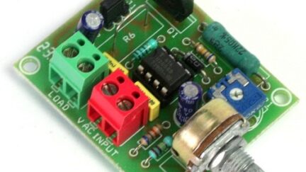 AC Motor Speed Controller using U2008B