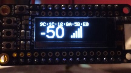 WiFi Signal strength indicator using ESP8266