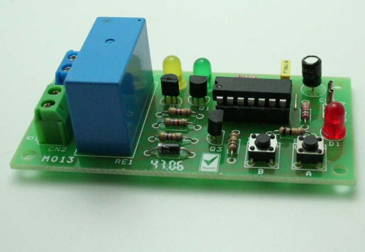 DC Motor Direction Controller with tact switches