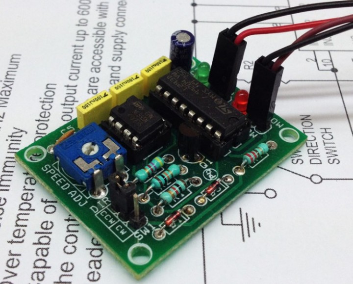 DC Motor Speed and Direction Controller