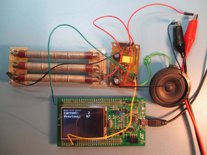 Geiger–Müller counter that works with Arduino Geiger–Müller counter that works with Arduino