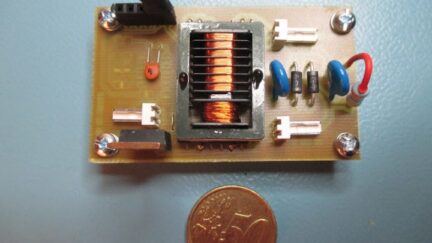 9V to 1kV DC/DC converter