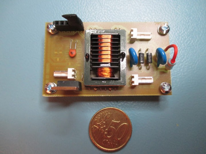 9V to 1kV DC/DC converter