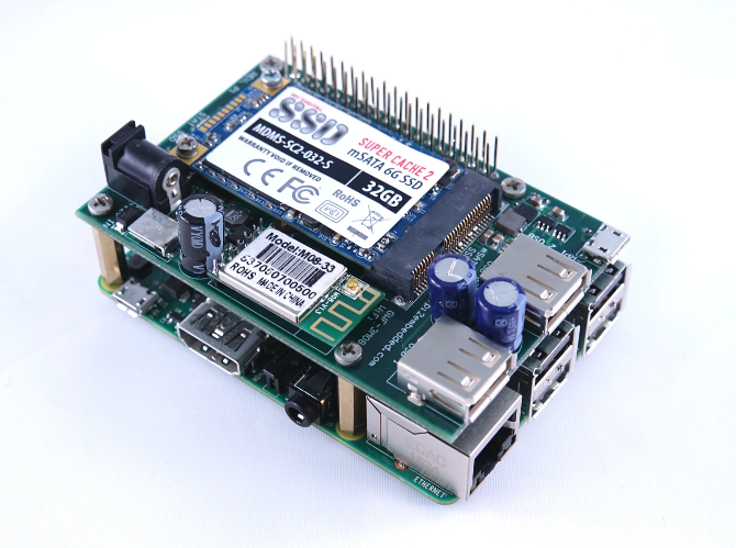 Multi-Function SSD Shield for the Raspberry Pi 2