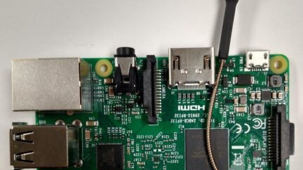 External antenna modifications for the Raspberry Pi 3