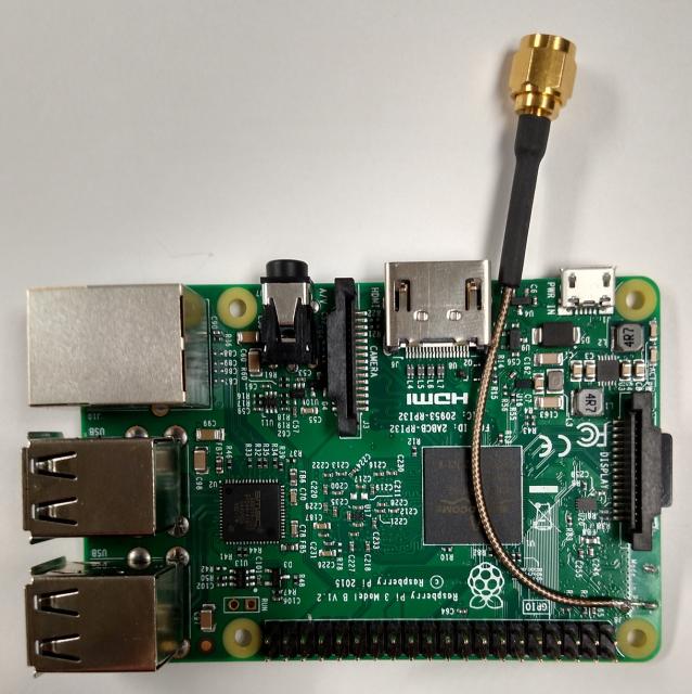 External antenna modifications for the Raspberry Pi 3