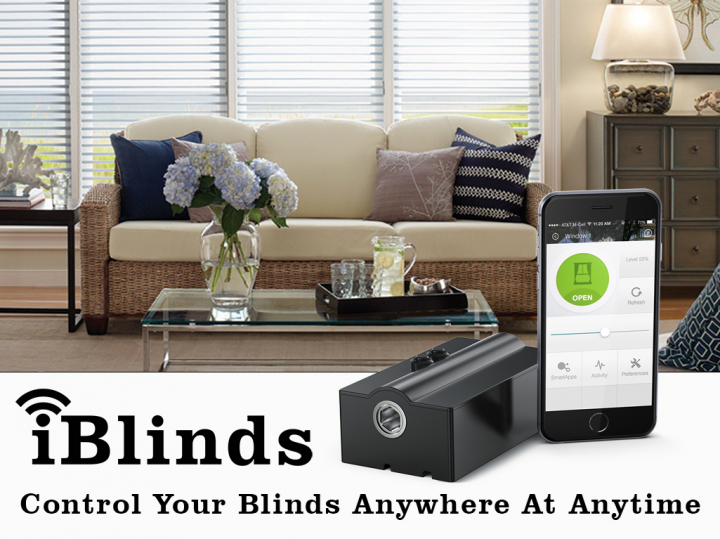 iBlinds – Make Your Existing Blinds Intelligent iBlinds – Make Your Existing Blinds Intelligent