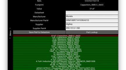 BOM/Component manager for KiCad