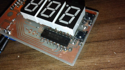 ATmega8 Thermocouple Thermostat