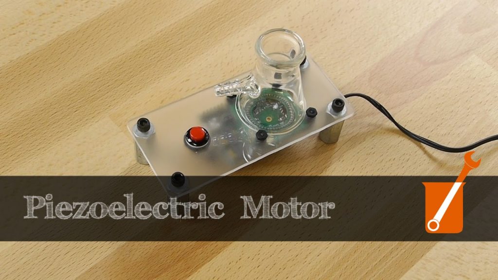 Piezoelectric motor demo