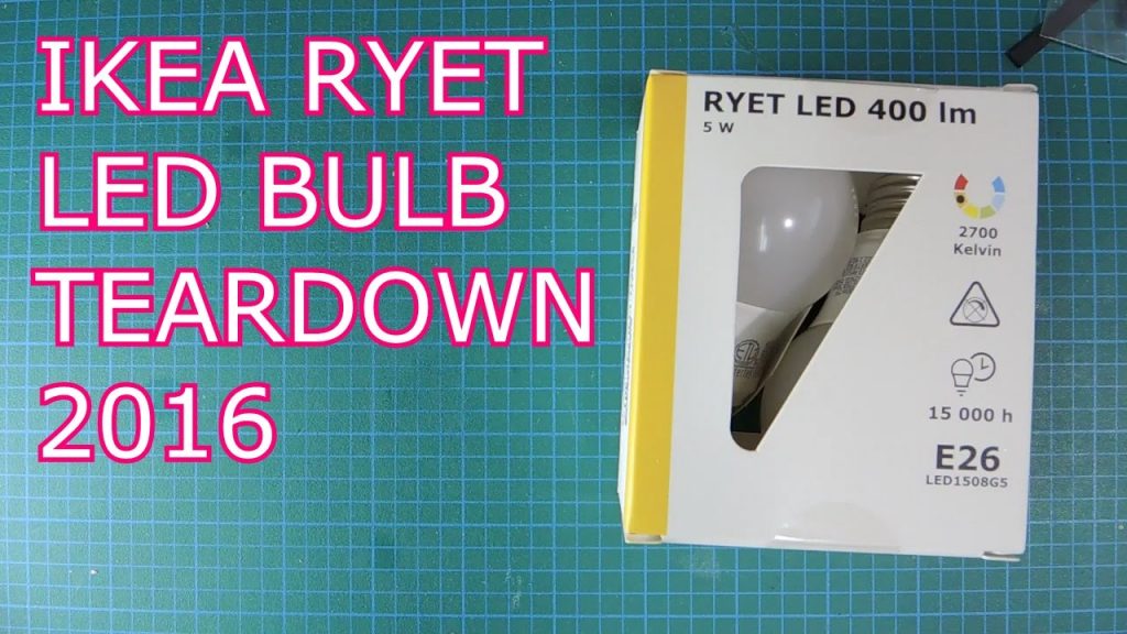 Ryet IKEA LED Bulb teardown