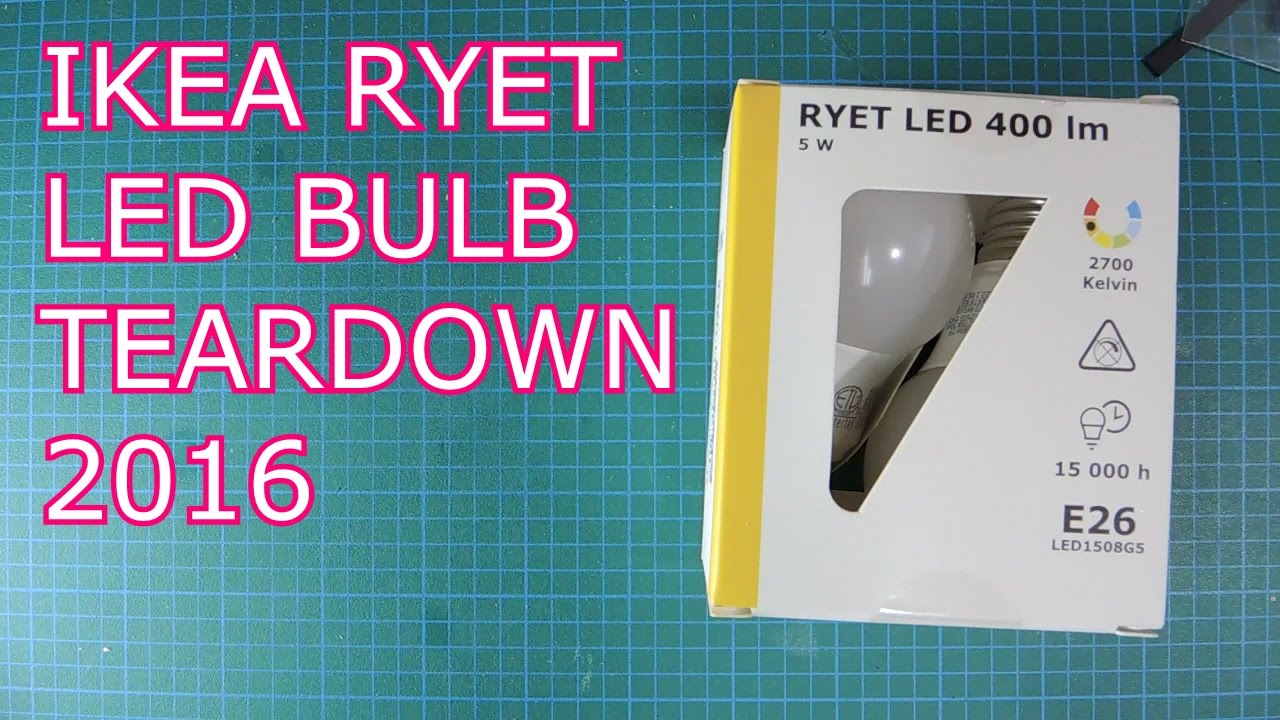 Ryet IKEA LED teardown - Electronics-Lab.com