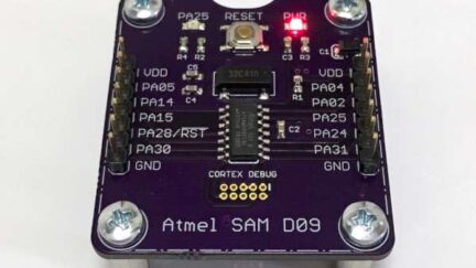 Atmel SAM D09 Development board