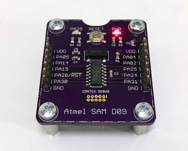 Atmel SAM D09 Development board