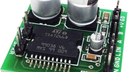 3W Stereo Audio Amplifier using TDA7266D