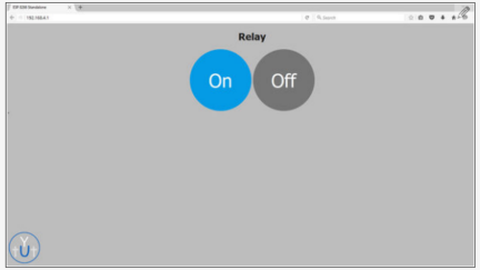 ESP8266 Standalone WiFI Relay Control