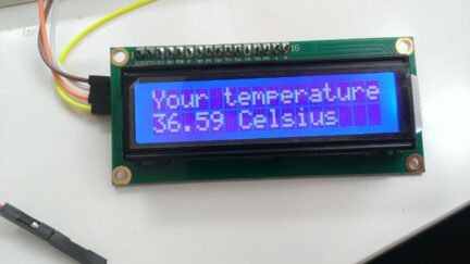Arduino Body Thermometer + LCD I2C