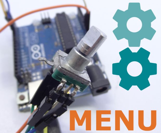 Easy Arduino Menus for Rotary Encoders