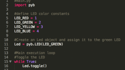 Getting Started with Micro Python