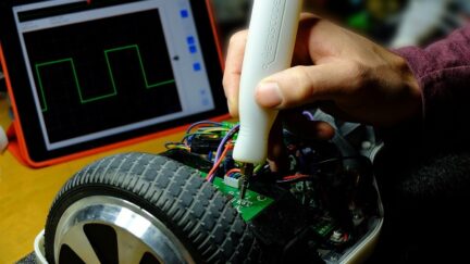 Aeroscope – a wireless oscilloscope