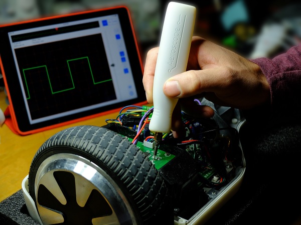 Aeroscope – a wireless oscilloscope