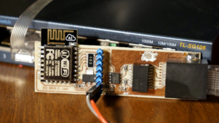 ESP8266 + I2S = Software-based 10-Base-T Ethernet Driver