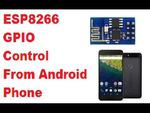 How to Control ESP8266 GPIO using Android App