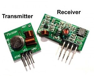 Arduino 433Mhz RF Wireless Data Transfer