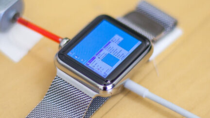 Windows 95 on an Apple Watch