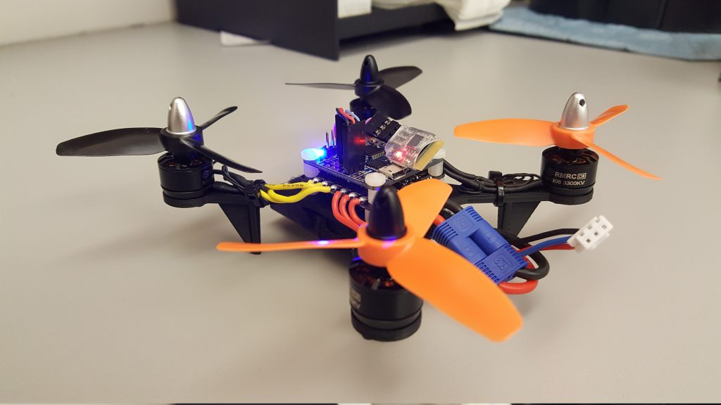 DIY Mini Quadcopter with 3D-Printed Frame and Custom Firmware