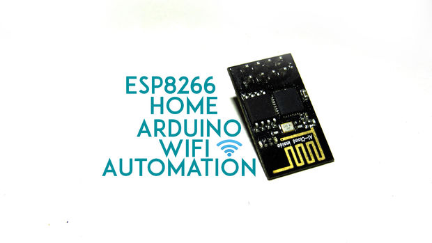 ESP8266 Wifi controlled Home Automation