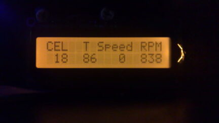 Low cost OBD2 communications on K-line