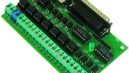 Optically Isolated LPT Breakout Board for CNC & Routers