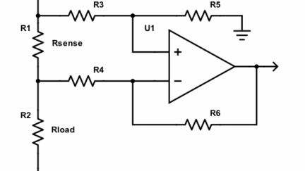 Sensing current on the high side